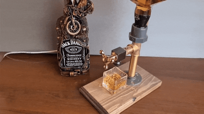 Sleek Whiskey Storage